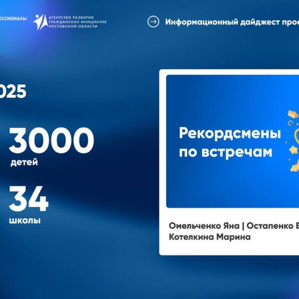 Информационный дайджест «Профессионалы» результаты нашей совместной работы в апреле 2025 г.